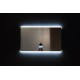 Modern Smart Touch  Smart Bath Mirror Wall Hanging Rectangle Modern Hotel 3000k-6000k