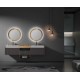 Customized Bathroom Vanities Touch Screen Medicine Cabinet Smart LED Mirror bathroom Cabinet With Bath Mirror