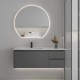 LED Mirror Illuminated Bathroom Mirror with Anti Fog Function Wall Mounted Makeup Vanity Mirror Over Cosmetic Bath Sink