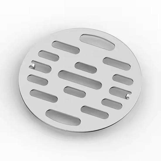 Cheap Price 304 Stainless Steel Drains with Removable Hair Catcher Cover Anti-clogging Water Drain for Bathroom