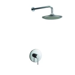 Concealed shower set engineering hotel home decoration embedded shower set bathroom shower faucet