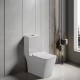 Solovia Square one piece washdown rimless flush sanitary ware modern toilet bowl bathroom ceramic wc toilet commode