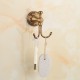 Modern Copper Toilet Accessories Set Robe Hooks Toilet Paper Holder Towel Rail Bar Bathroom Organizer