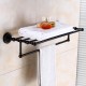 High Quality Black Bronze Wall Mount Bathroom Hardware Sets Brass Towel Rack Holder Roll Paper Holder Toilet Accessories