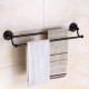 High Quality Black Bronze Wall Mount Bathroom Hardware Sets Brass Towel Rack Holder Roll Paper Holder Toilet Accessories