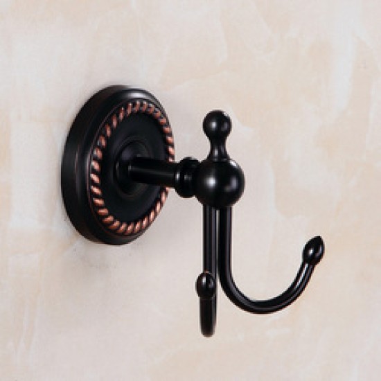 High Quality Black Bronze Wall Mount Bathroom Hardware Sets Brass Towel Rack Holder Roll Paper Holder Toilet Accessories