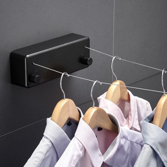 ABS Retractable Portable Clothes Line Dryer For Travel Coting Line For Clothes Hanger Wall Mount