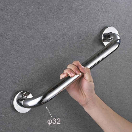 China Customizes Bathroom stainless Steel Shower Safety Hand Rail Support Grab Bar