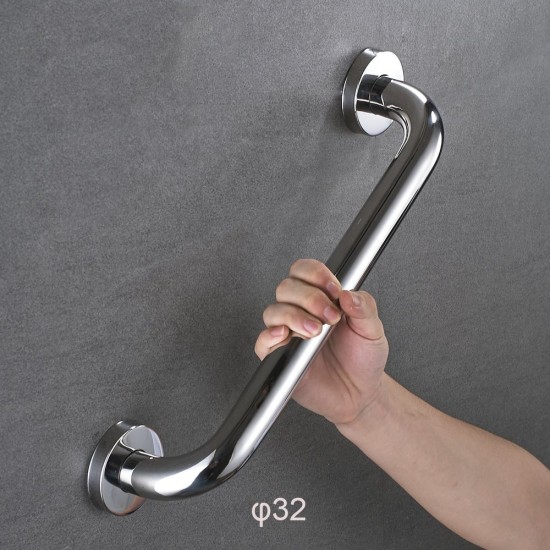 China Customizes Bathroom stainless Steel Shower Safety Hand Rail Support Grab Bar