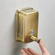 500ML/800ML/1000ML Liquid Soap Dispenser Antique Bronze 304 Stainless Steel Wall Soap Dispenser Hotel