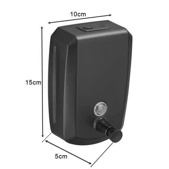 500ML Hotel Liquid Soap Dispenser Wall Mount Antique/Brush/Black Finish