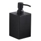 Wholesale Free Standing Bathroom Black Hand Sanitizer Liquid Soap Dispenser Square Shape