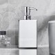 Factory Wholesale Hotel Durable Chrome Soap Dispenser SUS Manual Press Shower Dispenser Wall Mounted