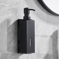 Hotel Stainless Steel Manual Liquid Soap Dispensers Wall Mounted Hand Pump Soap Dispenser