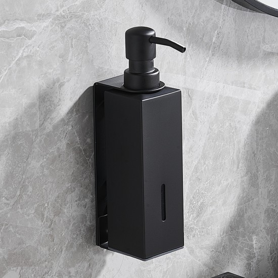 Hotel Stainless Steel Manual Liquid Soap Dispensers Wall Mounted Hand Pump Soap Dispenser