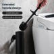 Stainless steel 304 Back Wall Mounted Metal Toilet Cleaning Brush Holder