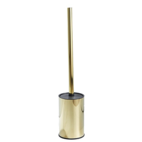 Brushed Gold High Quality Hotel Toilet Brush With Holder Bathroom WC Cleaning Tools